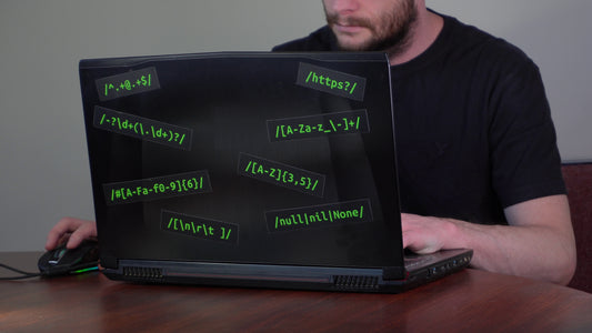 Regular Expression Laptop Stickers