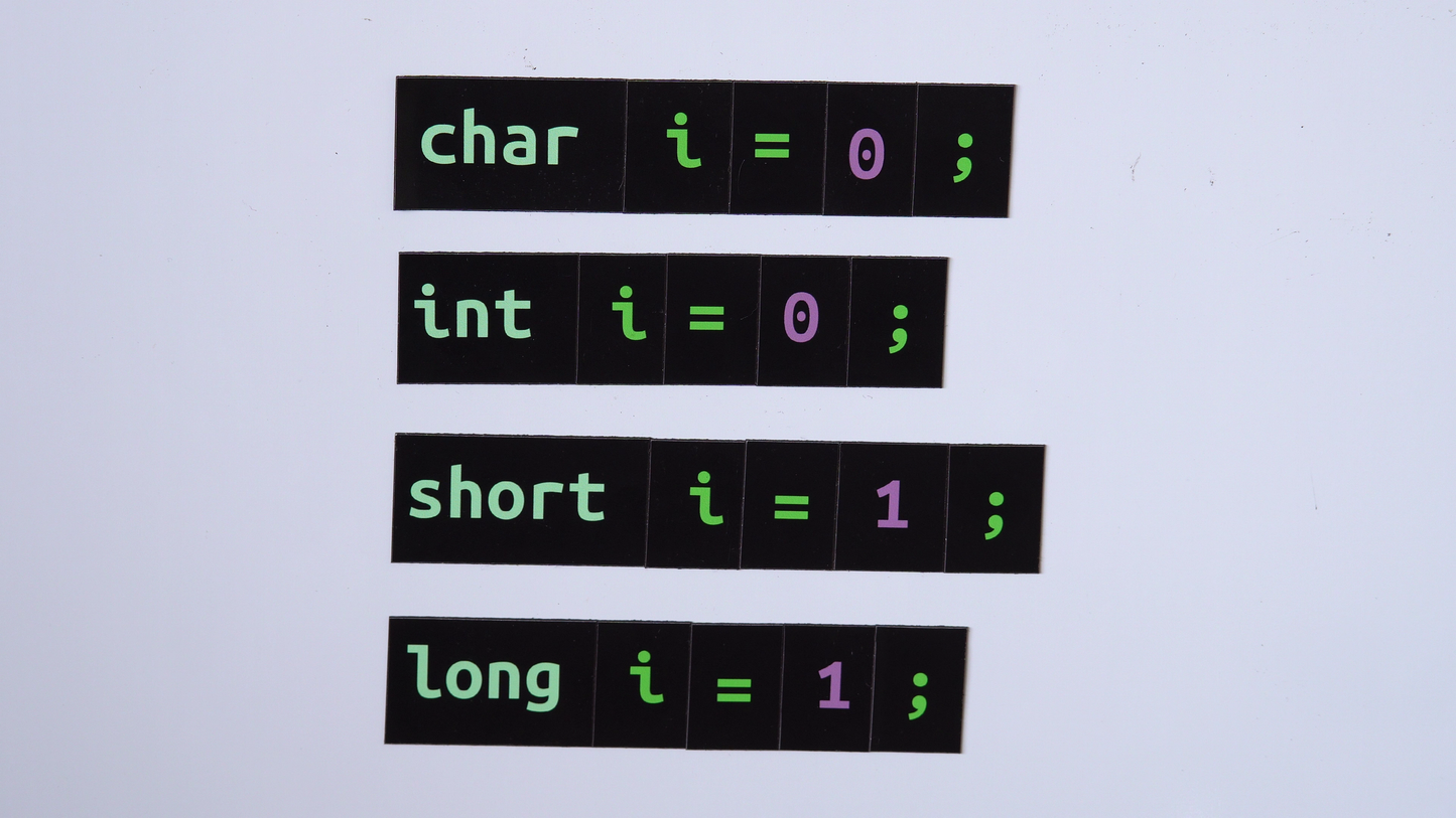 C Programming Fridge Magnets