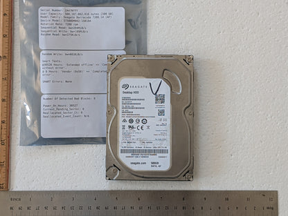 500GB Seagate, ST500DM002-1SB10A, (30527 Powered On Hours)