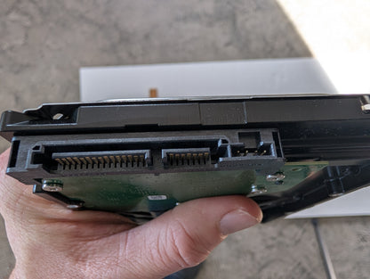 500GB Seagate, ST500DM002-1SB10A, (46189 Powered On Hours)