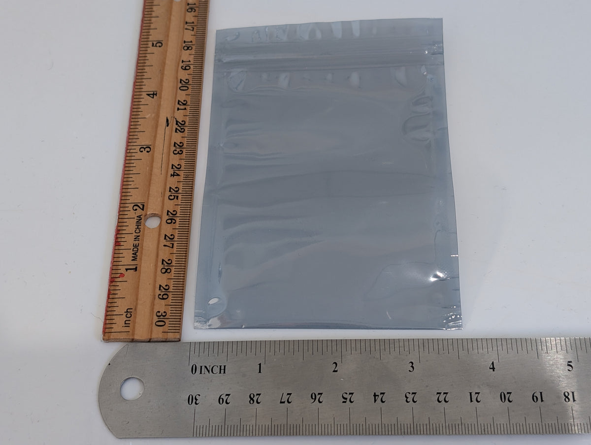 Anti Static Shielding ESD Bag 4" x 6" Zip Reclosable Seal 10x15CM