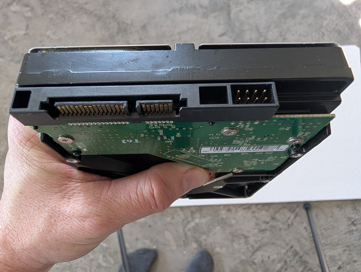 500GB Western Digital, WDC WD5000AACS-00ZUB0, (34452 Powered On Hours)