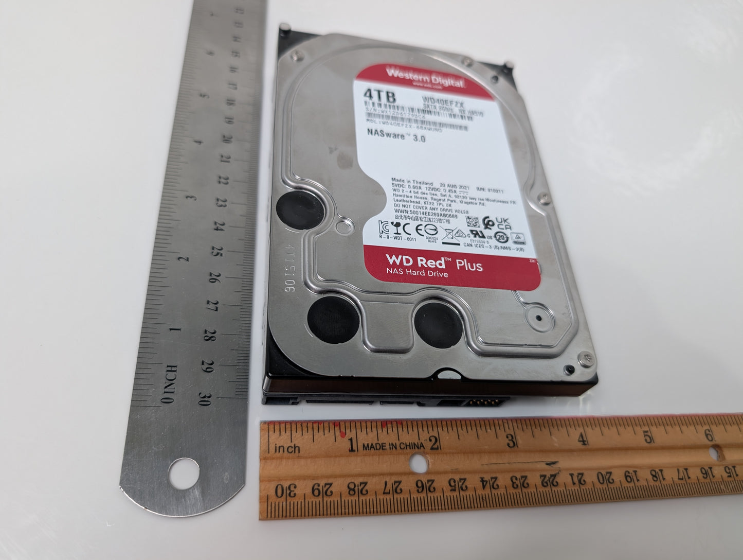 4TB Western Digital Red Plus (Used: 2312 Powered On Hours)
