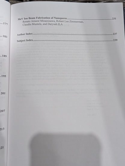Ion-Beam-Based Nanofabrication - Materials Research Society - Volume 1020 (Hardcover)