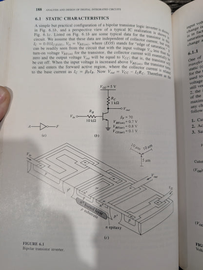 Analysis And Design Of Digital Integrated Circuits David A. Hodges, Horace G. Jackson (HardCover)