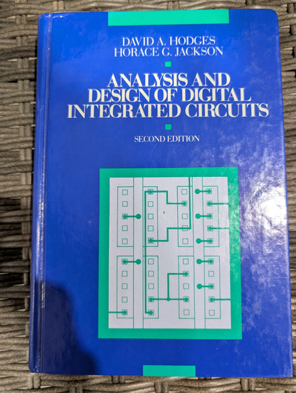 Analysis And Design Of Digital Integrated Circuits David A. Hodges, Horace G. Jackson (HardCover)