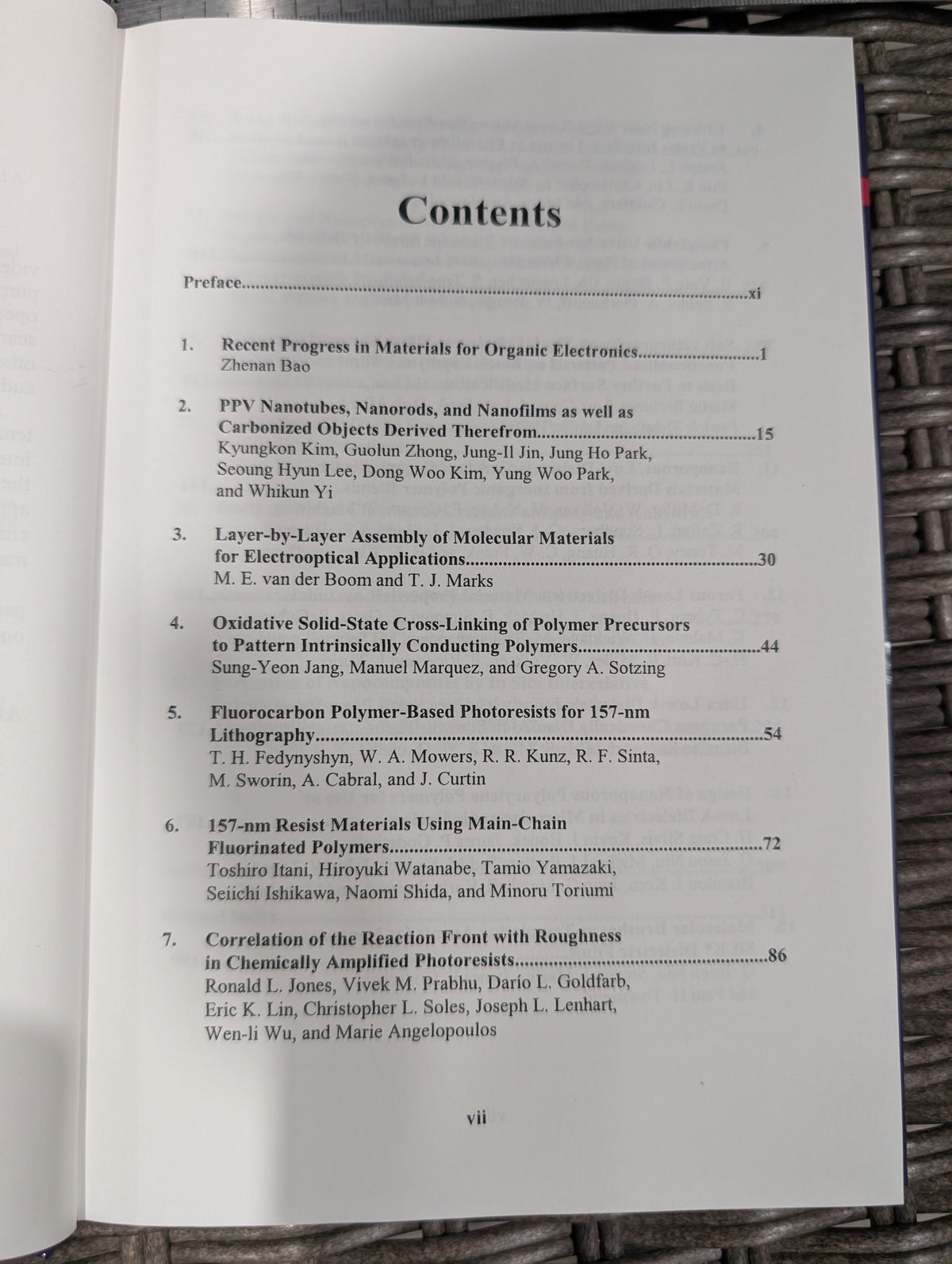 Polymers for Microelectronics and Nanoelectronics (ACS Symposium Series 874)