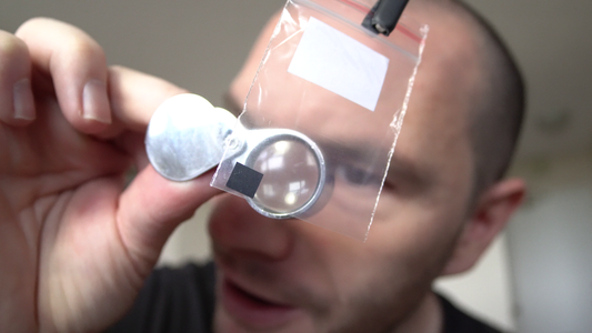 Microchip Silicon Dies - Random Sample of 5 Different Chips